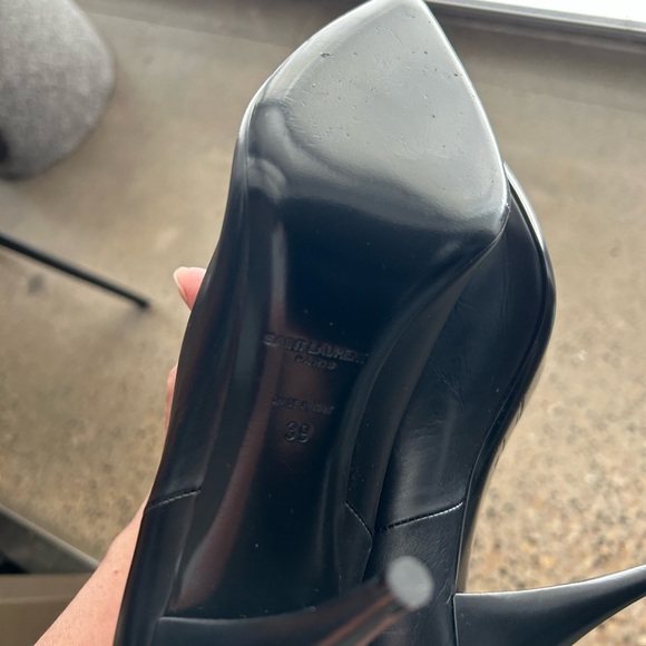 Saint Laurent Kiki OTK leather boots - Picture 5 of 5